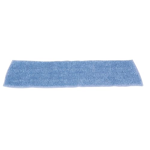 Rubbermaid 18 Inch Light Commercial Microfiber Wet Mop Pad, Blue